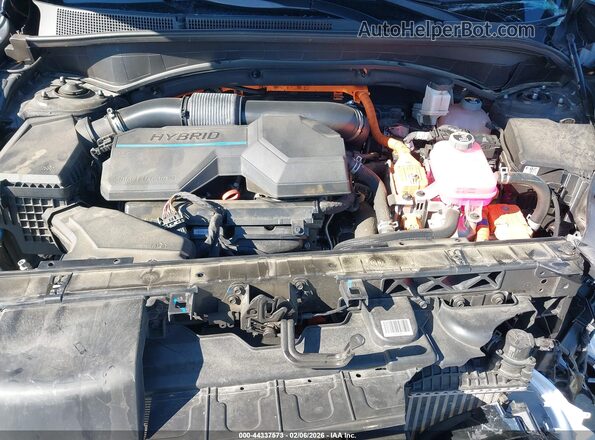 5NMS5DA12PH005994 2023 HYUNDAI SANTA FE HYBRID Black Widok z tyłu