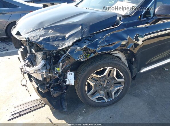 5NMS5DA12PH005994 2023 HYUNDAI SANTA FE HYBRID Black Widok z przodu