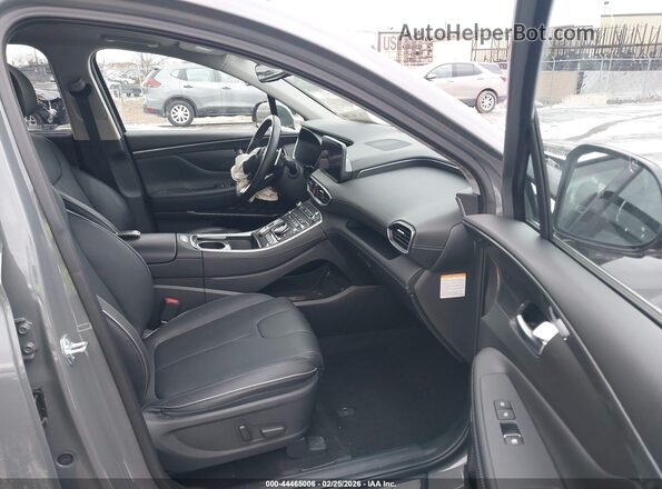5NMS5DA13PH019208 2023 HYUNDAI SANTA FE HYBRID Gray Вид салону спереду