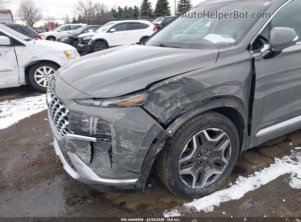 5NMS5DA13PH019208 2023 HYUNDAI SANTA FE HYBRID Gray Вид спереду
