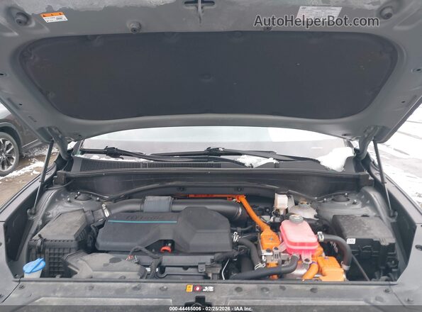 5NMS5DA13PH019208 2023 HYUNDAI SANTA FE HYBRID Gray Вид ззаду