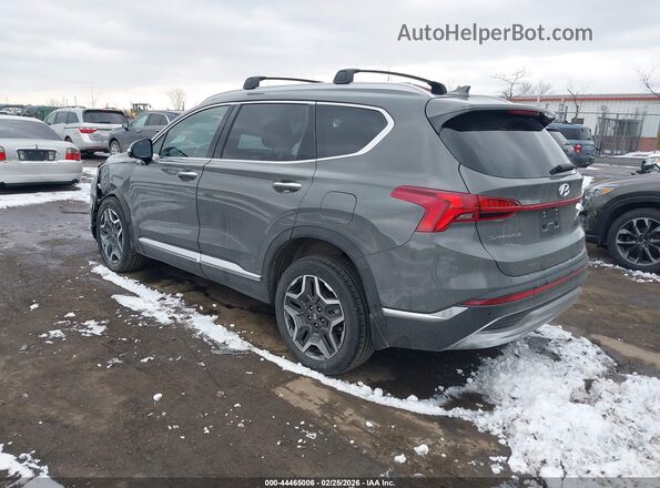 5NMS5DA13PH019208 2023 HYUNDAI SANTA FE HYBRID Gray Задня ліва чверть