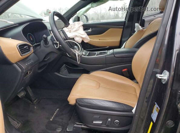 5NMS5DAL0MH364029 2021 HYUNDAI SANTA FE CALLIGRAPHY Серый Вид салона спереди
