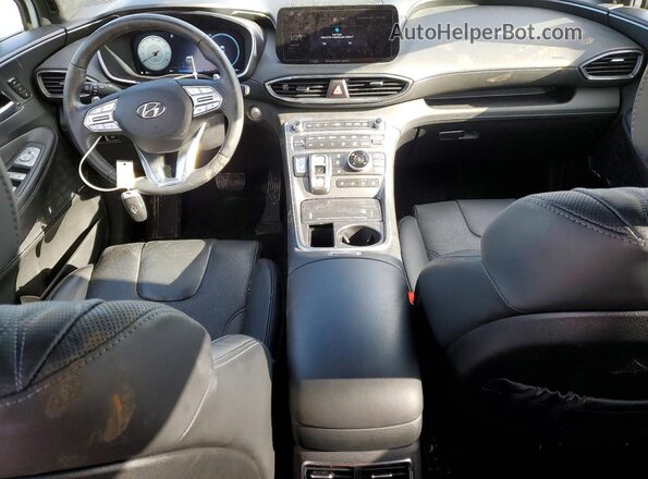 5NMS5DAL0PH657885 2023 HYUNDAI SANTA FE CALLIGRAPHY White Widok deski rozdzielczej