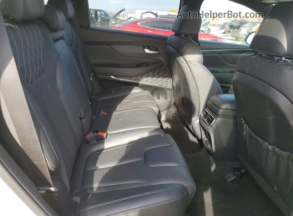 5NMS5DAL0PH657885 2023 HYUNDAI SANTA FE CALLIGRAPHY White Widok wnętrza z tyłu