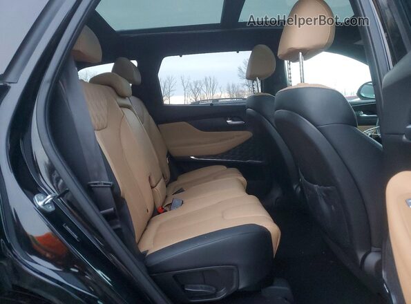 5NMS5DAL2PH518082 2023 HYUNDAI SANTA FE CALLIGRAPHY Black Vista interior trasera