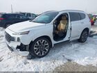 2021 Hyundai Santa Fe Calligraphy White vin: 5NMS5DAL4MH348545