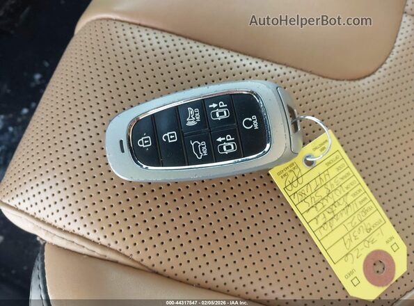 5NMS5DAL4MH348545 2021 HYUNDAI SANTA FE CALLIGRAPHY White Vista del salpicadero