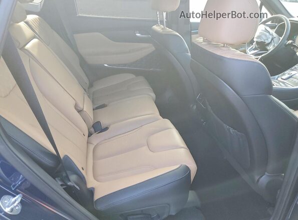 5NMS5DAL4PH575447 2023 HYUNDAI SANTA FE CALLIGRAPHY Blue Rear interior view