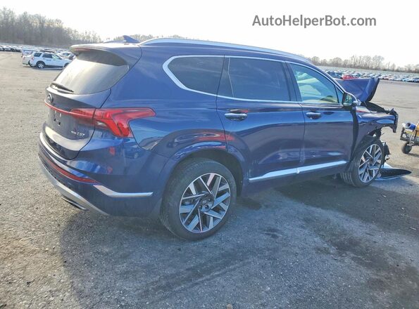 5NMS5DAL4PH575447 2023 HYUNDAI SANTA FE CALLIGRAPHY Blue Rear right