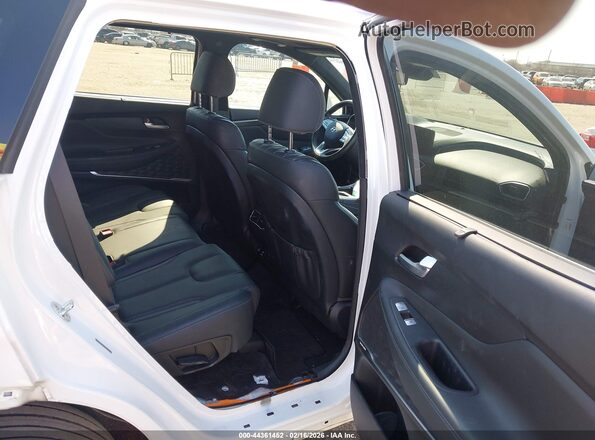 5NMS5DAL5MH316686 2021 HYUNDAI SANTA FE CALLIGRAPHY White Vista de la etiqueta del VIN