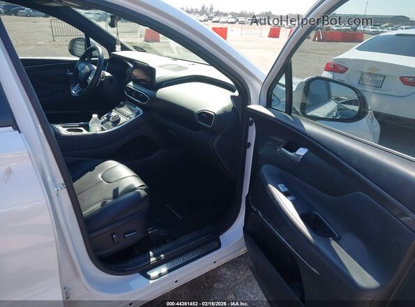 5NMS5DAL5MH316686 2021 HYUNDAI SANTA FE CALLIGRAPHY White Vista interior delantera