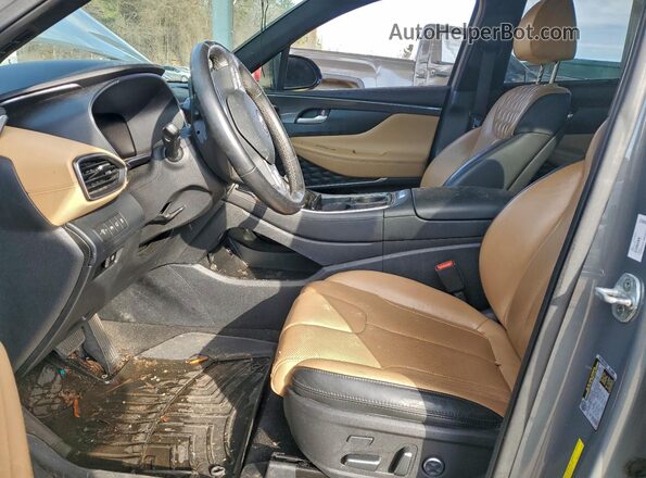 5NMS5DAL5MH367489 2021 HYUNDAI SANTA FE CALLIGRAPHY Gray Vista interior delantera