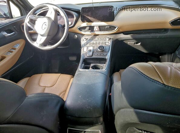 5NMS5DAL5MH367489 2021 HYUNDAI SANTA FE CALLIGRAPHY Gray Vista del salpicadero