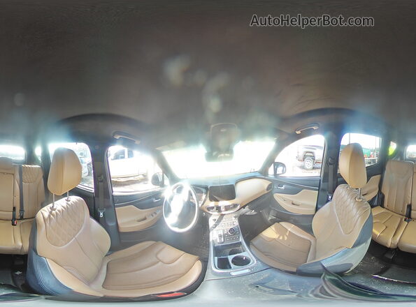 5NMS5DAL5MH367489 2021 HYUNDAI SANTA FE CALLIGRAPHY Gray Vista interior de 360 grados