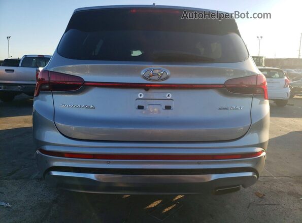 5NMS5DAL6NH387090 2022 HYUNDAI SANTA FE CALLIGRAPHY Silver Widok z tyłu