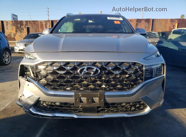 5NMS5DAL6NH387090 2022 HYUNDAI SANTA FE CALLIGRAPHY Silver Widok z przodu