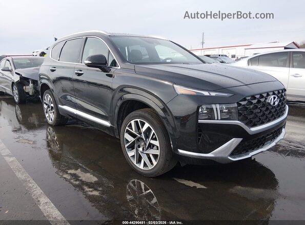 5NMS5DAL8PH613455 2023 HYUNDAI SANTA FE CALLIGRAPHY Black Առջևի աջ