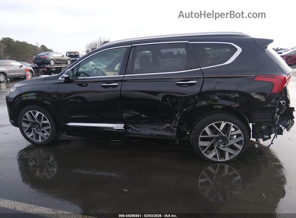 5NMS5DAL8PH613455 2023 HYUNDAI SANTA FE CALLIGRAPHY Black Սալոնի 360 աստիճան տեսք