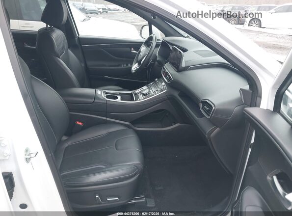 5NMS5DALXMH368489 2021 HYUNDAI SANTA FE CALLIGRAPHY Белый Вид салона спереди