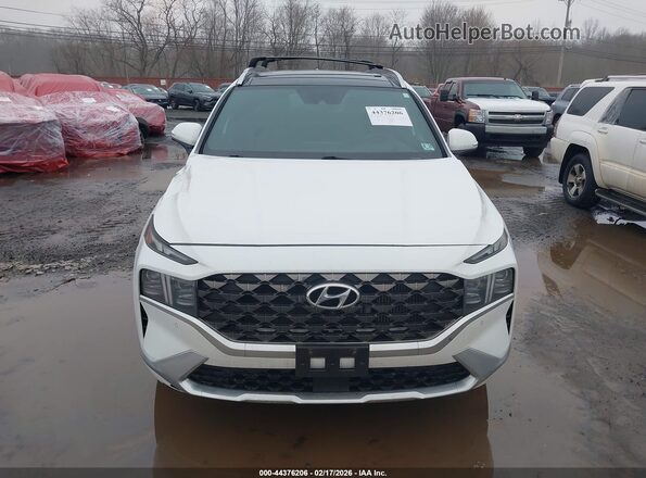 5NMS5DALXMH368489 2021 HYUNDAI SANTA FE CALLIGRAPHY Белый Вид щитка приборов