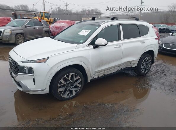 5NMS5DALXMH368489 2021 HYUNDAI SANTA FE CALLIGRAPHY Белый Вид спереди