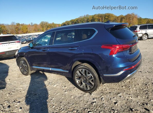 5NMS5DALXPH522073 2023 HYUNDAI SANTA FE CALLIGRAPHY Blue უკანა მარცხენა