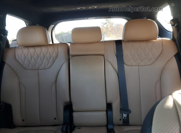 5NMS5DALXPH522073 2023 HYUNDAI SANTA FE CALLIGRAPHY Blue უკანა სავარძლების ხედი