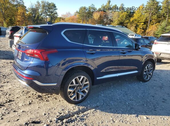 5NMS5DALXPH522073 2023 HYUNDAI SANTA FE CALLIGRAPHY Blue უკანა მარჯვენა