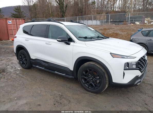 5NMS64AJ3PH563141 2023 HYUNDAI SANTA FE Белый Передняя правая четверть