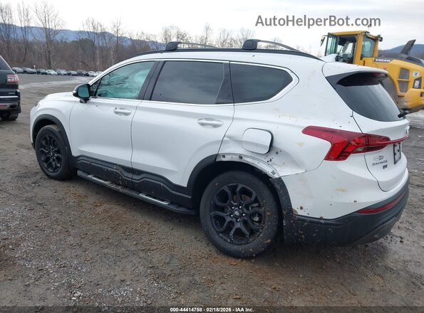 5NMS64AJ3PH563141 2023 HYUNDAI SANTA FE Белый Задняя левая четверть