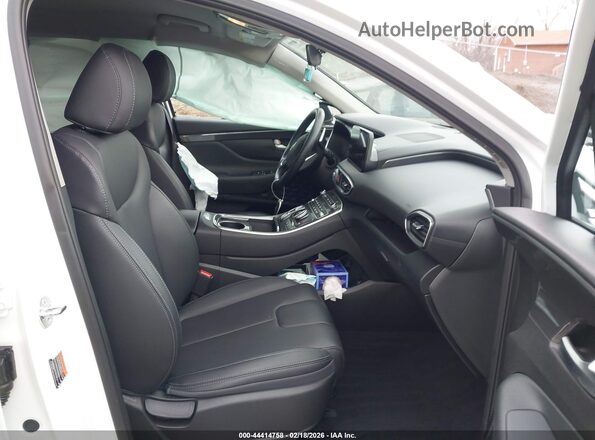 5NMS64AJ3PH563141 2023 HYUNDAI SANTA FE Белый Вид салона спереди