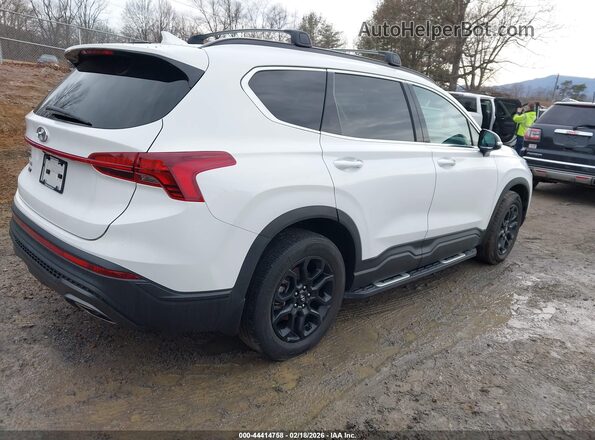 5NMS64AJ3PH563141 2023 HYUNDAI SANTA FE Белый Задняя правая четверть