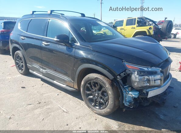 5NMS64AJ8PH491580 2023 HYUNDAI SANTA FE Черный Передняя правая четверть
