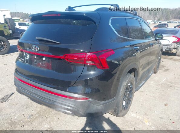 5NMS64AJ8PH491580 2023 HYUNDAI SANTA FE Черный Задняя правая четверть
