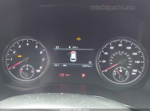 5NMS6DAJ4PH500422 2023 HYUNDAI SANTA FE Silver Widok tylnych siedzeń