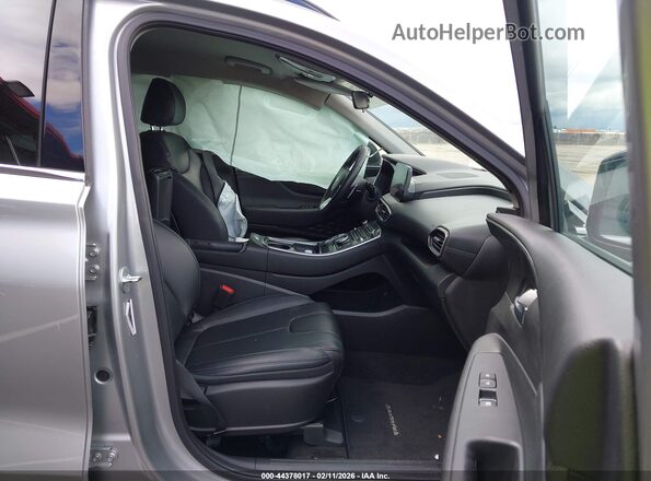 5NMS6DAJ4PH500422 2023 HYUNDAI SANTA FE Silver Widok wnętrza z przodu