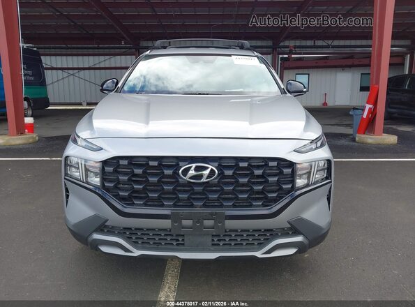 5NMS6DAJ4PH500422 2023 HYUNDAI SANTA FE Silver Widok zestawu wskaźników
