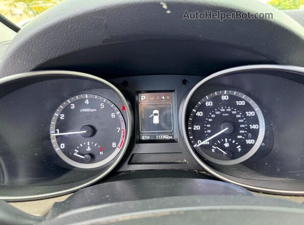 5NMZT3LB0JH081161 2018 HYUNDAI SANTA Черный Вид панели приборов