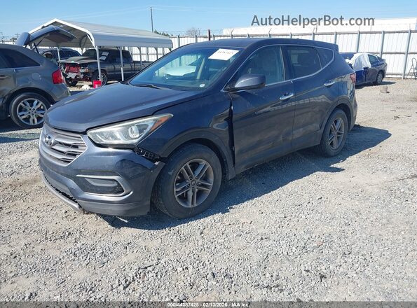 5NMZT3LB3HH011325 2017 HYUNDAI SANTA FE SPORT Синий Передняя левая четверть