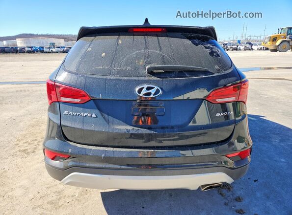 5NMZU3LB7HH014399 2017 HYUNDAI SANTA Черный Вид сзади