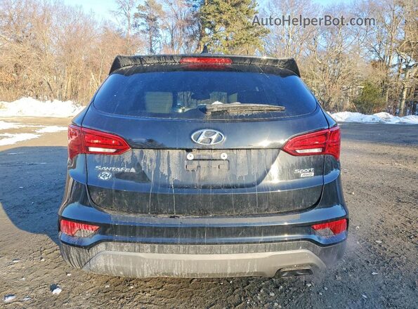 5NMZUDLB2JH070830 2018 HYUNDAI SANTA Черный Вид сзади