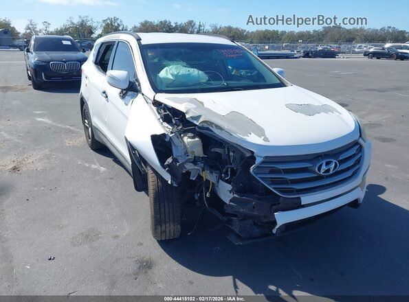 5NMZUDLB9HH021294 2017 HYUNDAI SANTA FE SPORT White Widok z przodu