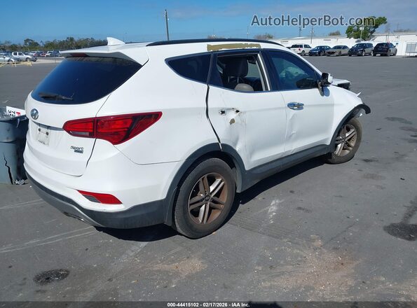 5NMZUDLB9HH021294 2017 HYUNDAI SANTA FE SPORT White Tył prawy