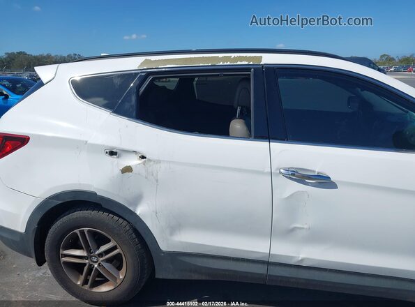 5NMZUDLB9HH021294 2017 HYUNDAI SANTA FE SPORT White 