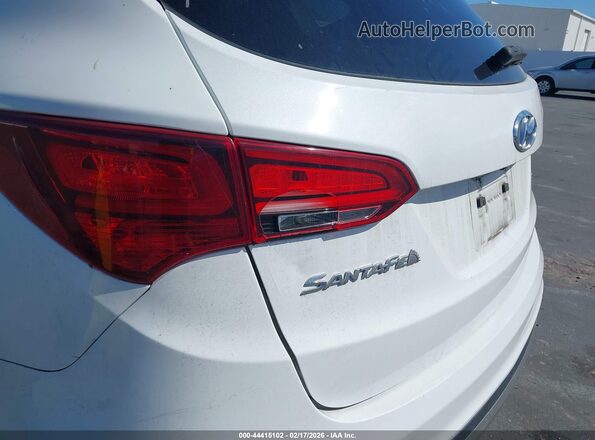 5NMZUDLB9HH021294 2017 HYUNDAI SANTA FE SPORT White 