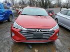 2019 Hyundai Elantra Se Red vin: 5NPD74LF3KH425593