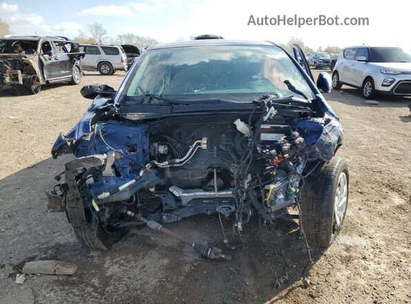 5NPD74LF4KH464029 2019 HYUNDAI ELANTRA Blue წინა ხედი