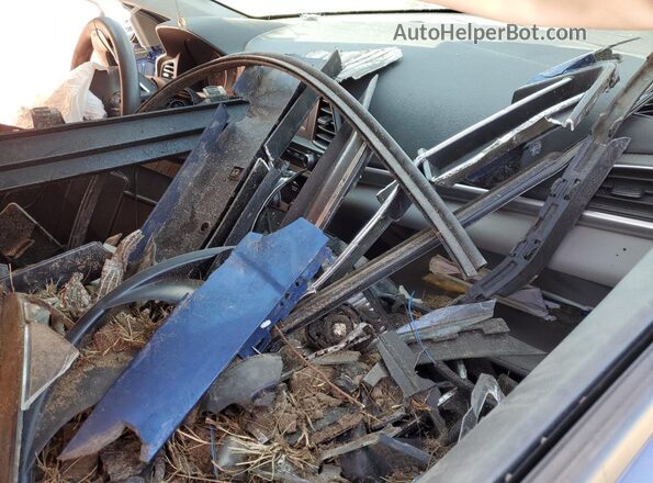 5NPD74LF4KH464029 2019 HYUNDAI ELANTRA Blue წინა პანელის ხედი