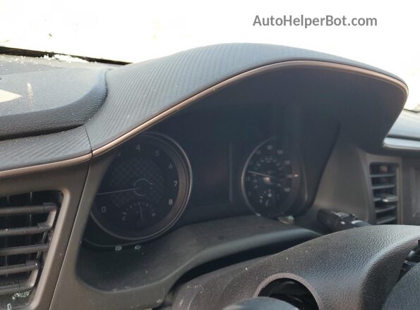 5NPD74LF4KH464029 2019 HYUNDAI ELANTRA Blue ხელსაწყოთა პანელის ხედი